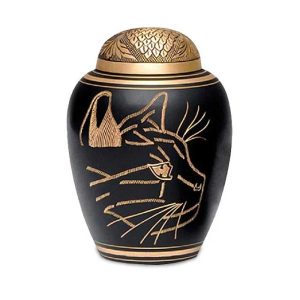 Solid Brass Kitty Urns