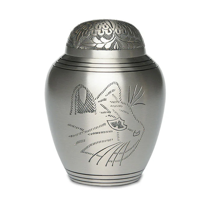 Solid Brass Kitty Urns