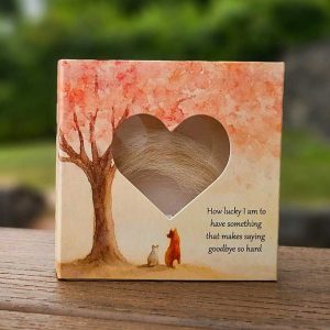 Fur Clipping Keepsake Frame Box